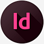 AdobeInDesign图标 https://88ICON.com adobe indesign 排版软件名称