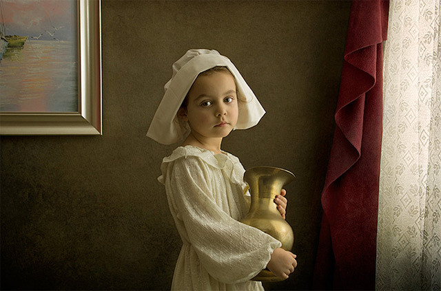 Bill Gekas：18世纪油画风格儿...