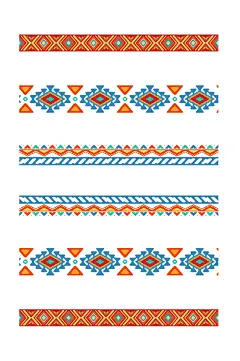 民族花纹装饰边框元素-众图网