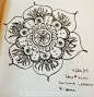 Sketchbook : 100 Mandalas Challenge Week #2 - KitsKorner.Com