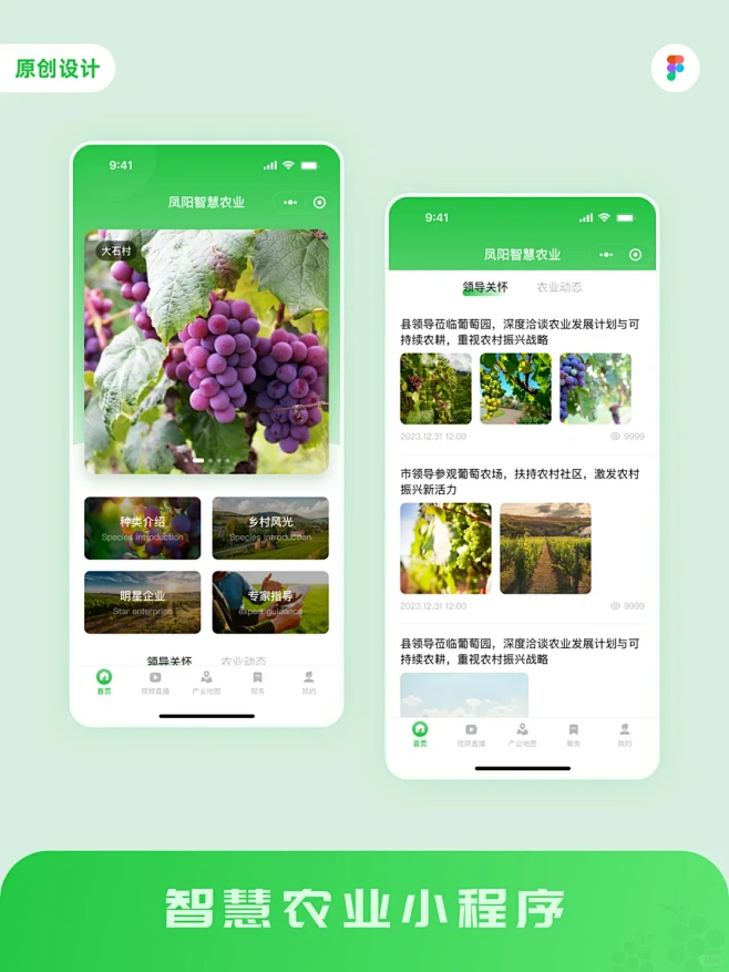 UI落地项目 智慧农业小程序· 原创设计 - 小红书