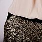 EOIO di Milano 原创 品牌 法国丝 雪纺拼接 亮片 无袖 连衣裙 设计 新款 2013 正品 代购  意大利