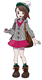 Girl Trainer Character Art from Pokémon Sword and Shield