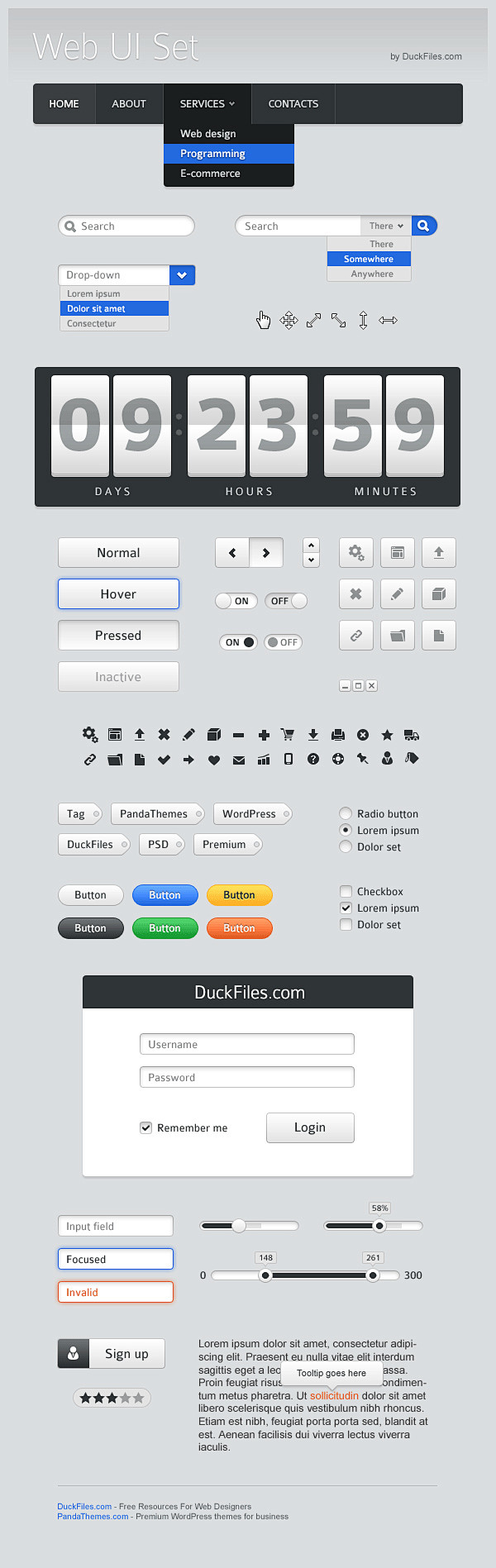 50 Free UI Kits for ...