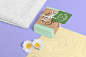 样机 | 夏季马卡龙色美丽工艺肥皂条包装设计 - 设汇