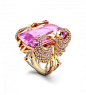 Morganite Flamingo Ring by Boodles