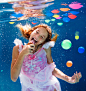 Liquid Joy : Eating ice cream underwater, enjoying watermelon,playing with the balloons,can you do all this underwater? Yes, you can! And it is a lot of fun,joy, laughter and happiness. Children are natural models and if they are interested in subject the
