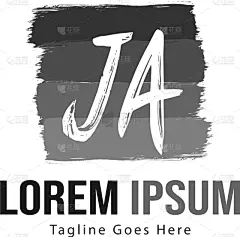 模板,品牌名称,极简构图,日式洗手盆,边框,商务,字母,信函,现代,复古