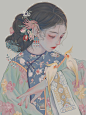 古风少女头像

画师：gua老师 ​​​