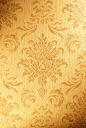 金色花纹背景高清图片 - 素材中国16素材网