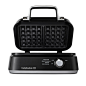 Calphalon Precision Control Waffle Make - Matte Black : Confidently create waffles that are perfectly crisp on the outside and fluffy on the inside with the Calphalon Precision Control Waffle Maker. Intellicrisp&#;153 technology uses ceramic-coated co