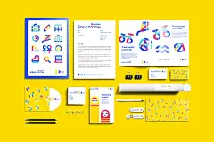 创意学校VI设计PSD名片标志logo展示效果图贴图样机模板02-78智能-淘宝网