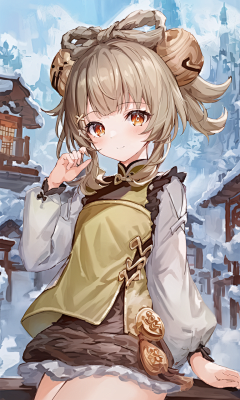 千璽采集到半身像女