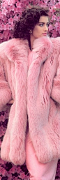 pink glam fur