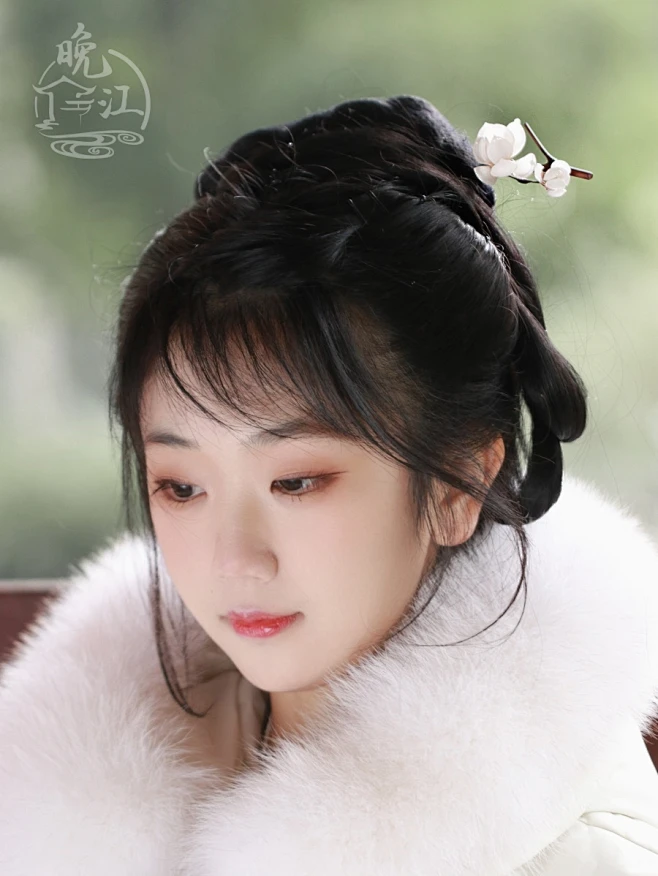 白玉兰 热缩花簪竹子发簪古风简约现代盘发日常汉服发钗钗子步摇-淘宝网-花瓣网