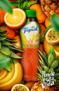 Tropical Image Campaign : Tropical Fruit Beverage - New Image Campaign