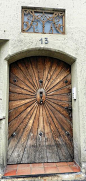 January 14th - This beautiful, unique door is from Bavaria, Germany.