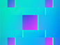 35 / 52  purple turquoise design motion challenge loop cj pink queue blur gradient cube