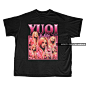GIDLE Yuqi Retro Classic T-shirt Gidle Kpop Shirt Kpop Merch Kpop Gift Gidle Neverland Korean Idol Tee image 3