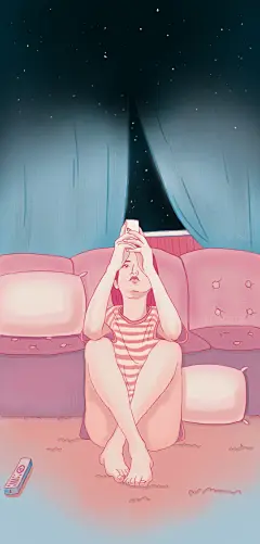 我从来没和你说的是，聊天时每一句“你在干嘛”都是“我好想你”。