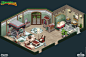 Isometric Interior Sprites - Millionaire Mansion (Homescapes) : Isometric Interior Sprites - Millionaire Mansion (Homescapes)