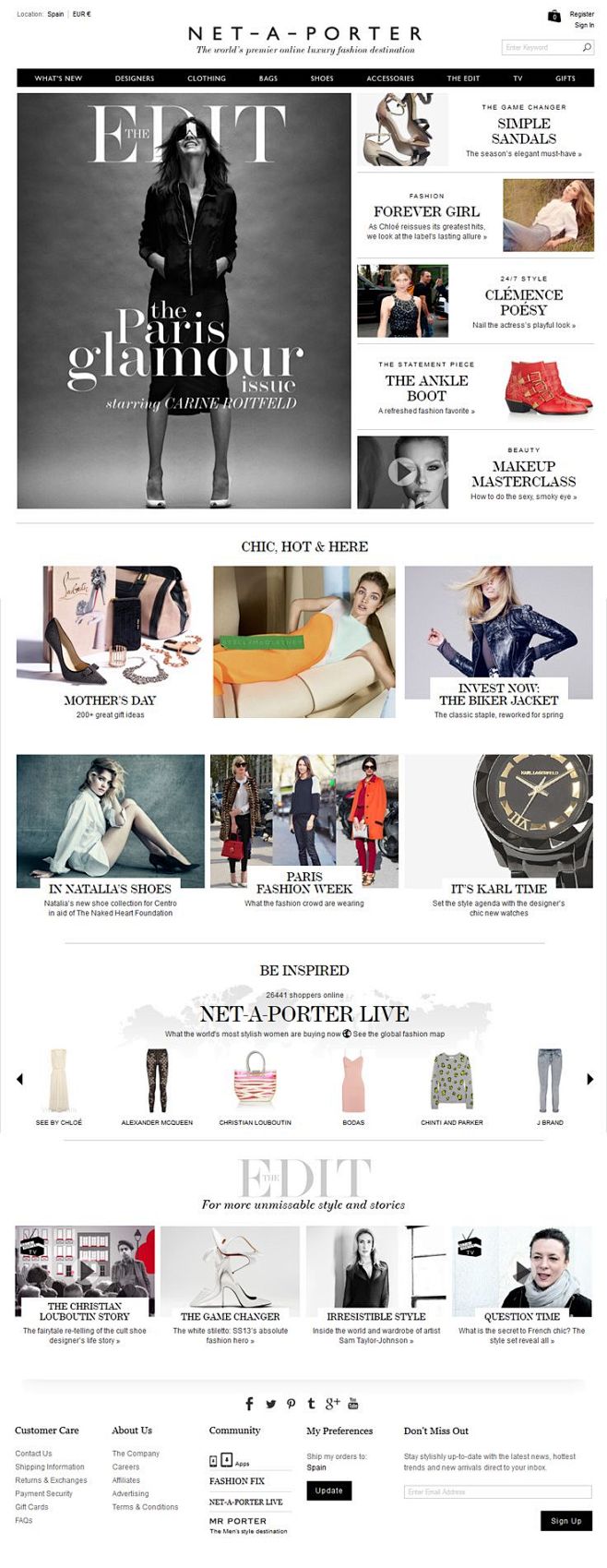 Net-A-Porter redesig...