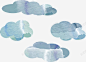 水墨云朵装饰 设计图片 免费下载 页面网页 平面电商 创意素材