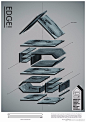 EDGE! 公司推广海报 | EDGE! Promotion Poster by Tsushima #最设计# O网页链接 ​​​​
