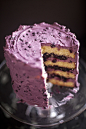blueberry layer cake.
