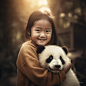 Midjourney_Prompts__chen284567805_A_beautiful_Chinese_little_girl_holding_a_huge_pa_d381c8ff-80e1-4661-88d9-c01b0ec84b42_xpanx