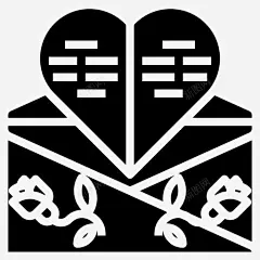 贺卡请柬结婚图标 UI图标 设计图片 免费下载 页面网页 平面电商 创意素材