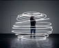 light capturing movement in its purest form. by olafur eliasson.: 