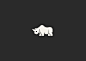 黒白国外动物LOGO图形创意设计欣赏 #Logo#