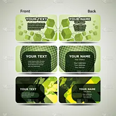 名片,贺卡,技术,模板,现代,立方体形状,想法,礼券或卡,三维图形,新创企业