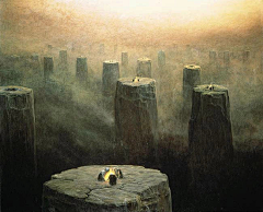 leosama采集到Zdzisław Beksiński