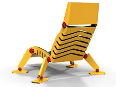 A Bulldozer Lounge For Transformers Fans