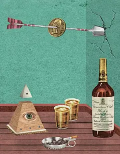 复古拼贴插画 | 设计师兼插画师Randy Mora