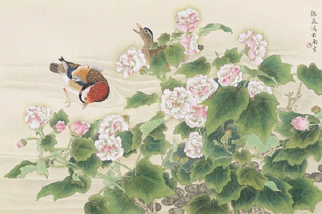 竹外桃花三两枝春江水暖鸭先知蒌蒿满地芦芽短正是河豚欲上时苏轼丨图