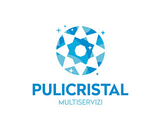 Pulicristal保洁公司标志  宝...