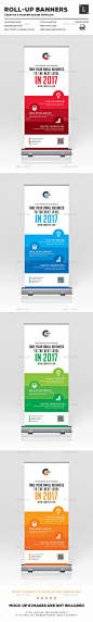 Roll-Up Banner Template PSD. Download here: http://graphicriver.net/item/rollup-banner/16616302?ref=ksioks: 