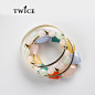 Twice2013夏季新款欧美时尚饰品首饰 糖果彩色组合手链手镯特价 原创 设计 正品 代购  德国