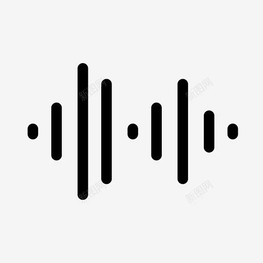 波频率脉冲图标 设计图片 免费下载 页面网页 平面电商 创意素材-花瓣网