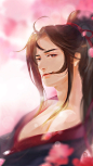 魔道祖师 魏无羡 魔道祖师动画 羡羡： “像含光君这样的，我就很喜欢。”~~·看完第二集动画，我真的是爱死咬头发的羡羡了！！摸鱼使我快乐~！（改了一点重发一下）