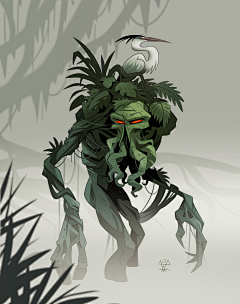 植物系精灵精怪-花瓣网|陪你做生活的设计师 | Earth Elemental