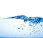 水面 水泡 气泡 水的运动 液体 饮料 补水 透明 清澈 干净 广告 背景 两种介质  @北坤人素材