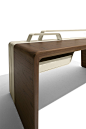 Rectangular writing desk with drawers ALMA By GIORGETTI design Pamela Amine : Download the catalogue and request prices of Alma By giorgetti, rectangular writing desk with drawers design Pamela Amine