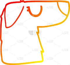 热,狗,山,铅笔画,似人脸,宠物,图像,艺术,矢量,绘制