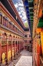 **Bakong Tibetan, Monastery, Dege, Sichuan, China