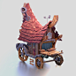 The Magpie Cart 3D Modeling, Boon Chien Ng : Modeling in Maya
Texturing in Substance Painter
Render with Arnold

original concept art by this talented artist, Maeve Broadbin:
https://www.artstation.com/artwork/3gJ6D