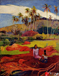 “后印象派”保罗·高更(Paul Gauguin)油画作品欣赏(17)